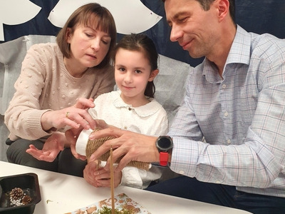 2022/12 Świąteczne warsztaty z Rodzicami - Lwy