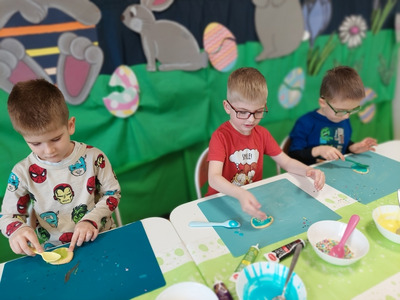 2023/04 Dekorowanie wielkanocnych mazurków