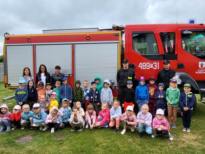 2023/06 Odwiedziny z Ochotniczej Straży Pożarnej w Kościanie